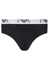 Emporio Armani Underwear Komplet 3 par slipów EM000258 AF14131 MC061 Czarny. Kolor: czarny. Materiał: bawełna