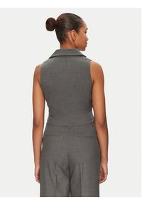 Morgan Kamizelka 251-CJANA.F Szary Slim Fit. Kolor: szary. Materiał: syntetyk #4