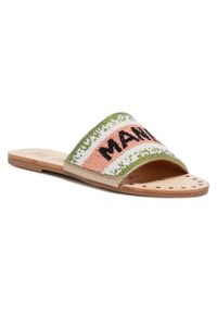 Manebi Klapki Leather Sandals S 3.8 Y0 Kolorowy. Materiał: materiał. Wzór: kolorowy