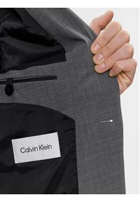 Calvin Klein Marynarka K10K112935 Szary Regular Fit. Kolor: szary. Materiał: syntetyk #4