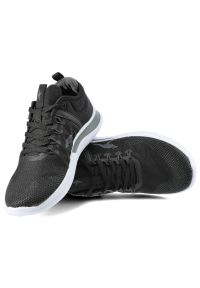 KangaRoos - Szare Sneakersy Kangaroos Damskie Sportowe Buty. Okazja: na co dzień. Kolor: czarny. Materiał: materiał #9