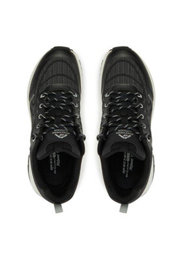 skechers - Skechers Sneakersy D'Lux Journey 180167 BKGY Czarny. Kolor: czarny. Materiał: materiał