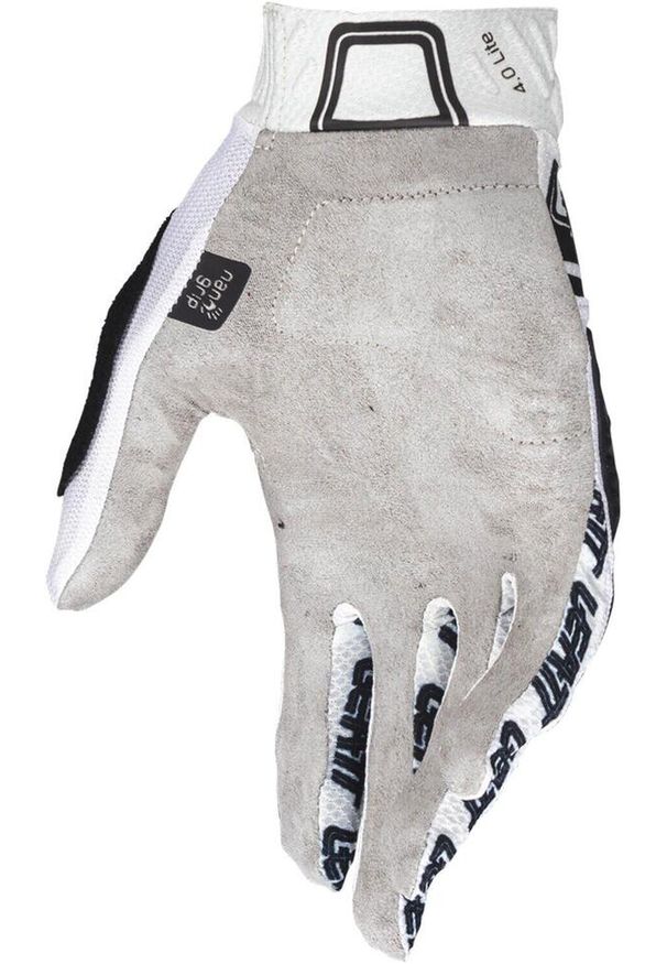 Rękawice rowerowe LEATT Glove MTB 4.0 Lite. Kolor: biały. Sport: kolarstwo