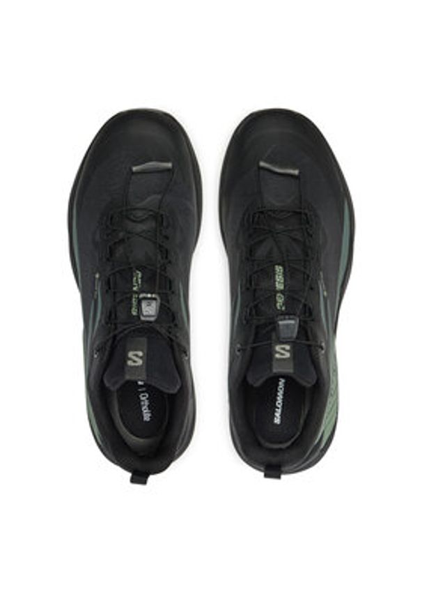 salomon - Salomon Buty do biegania Genesis Gore-Tex L47518700 Czarny. Kolor: czarny. Materiał: materiał. Technologia: Gore-Tex