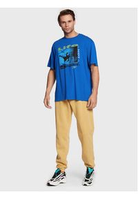 Reebok Spodnie dresowe Classics Natural Dye HK7088 Żółty Relaxed Fit. Kolor: żółty. Materiał: syntetyk, bawełna, dresówka #5