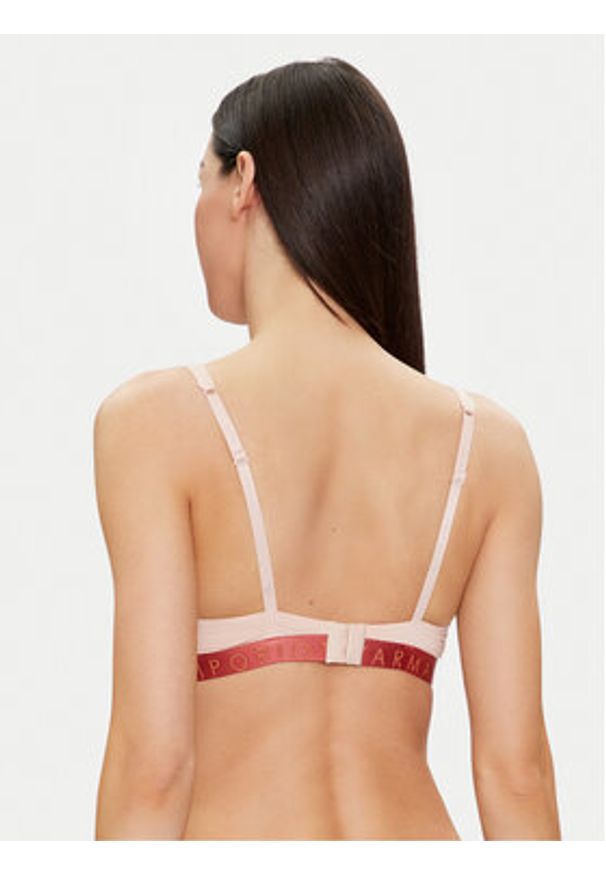 Emporio Armani Underwear Biustonosz bezfiszbinowy 164530 3F235 03050 Beżowy. Kolor: beżowy. Materiał: syntetyk