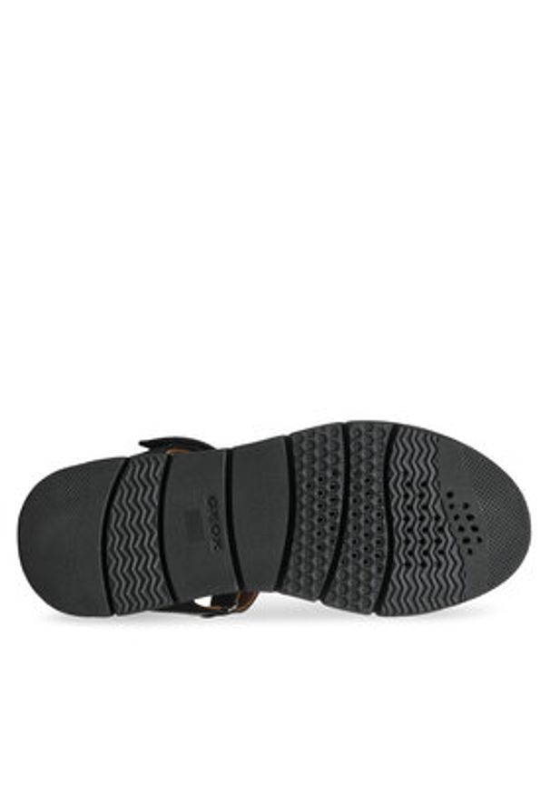 Geox Sandały D Dandra 40 D55SCB 05422 C9999 Czarny. Kolor: czarny. Materiał: skóra