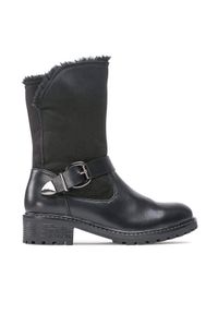 Clara Barson Botki WSX158-01 Czarny. Kolor: czarny. Materiał: materiał #1
