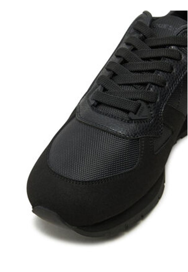 Guess Sneakersy Tresa FMPALC ELL12 Czarny. Kolor: czarny. Materiał: skóra