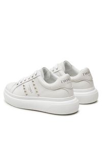 TwinSet - TWINSET Sneakersy 242TCP01G Biały. Kolor: biały. Materiał: skóra #4