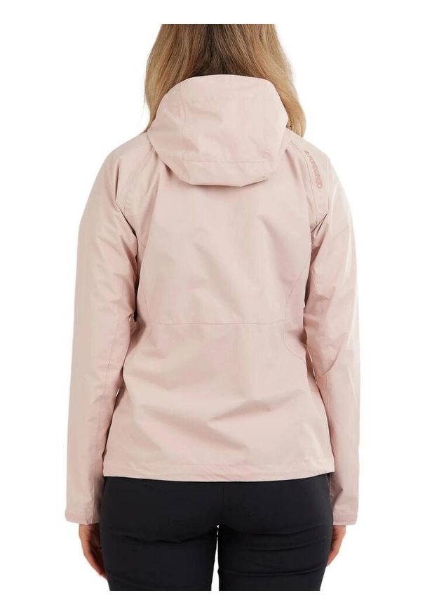 FUNDANGO - Płaszcz przeciwdeszczowy damski Fundango Piora Waterproof. Kolor: różowy. Materiał: poliester