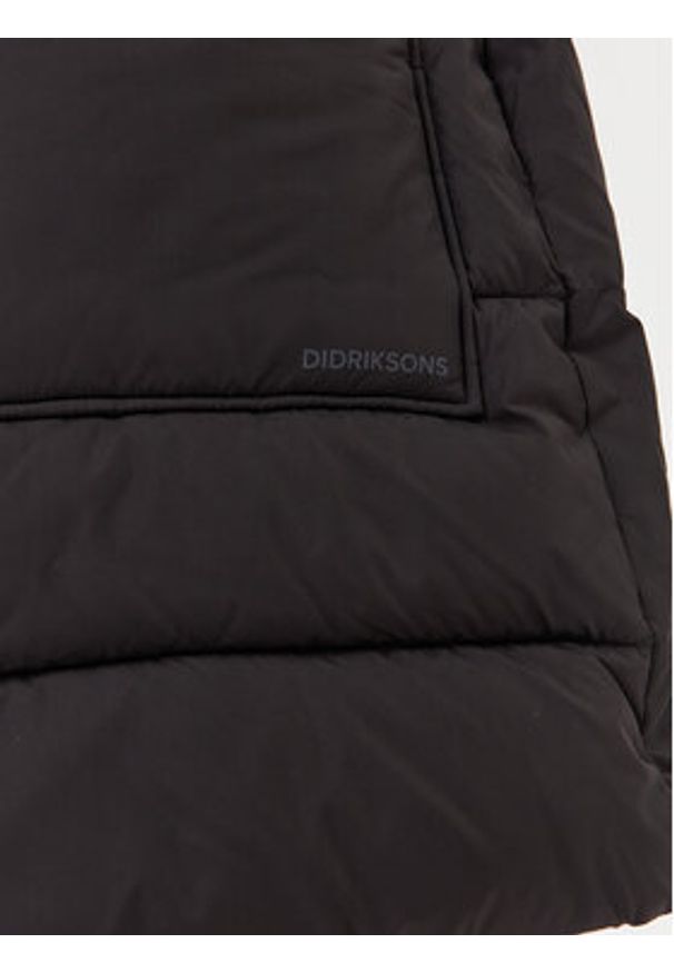 Didriksons Kurtka zimowa Rind 504276 Czarny Oversize. Kolor: czarny. Materiał: syntetyk. Sezon: zima
