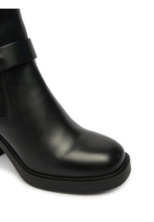 Love Moschino - LOVE MOSCHINO Kozaki JA2608AG0NIA0000 Czarny. Kolor: czarny. Materiał: skóra