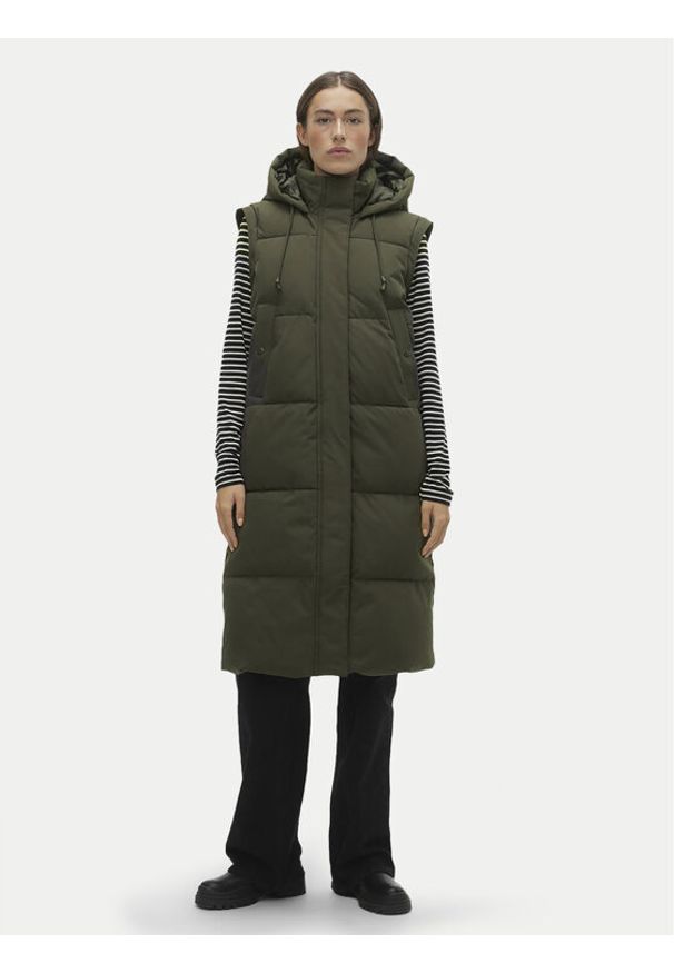 Vero Moda Płaszcz zimowy Margaret 10299498 Szary Regular Fit. Kolor: szary. Materiał: syntetyk. Sezon: zima