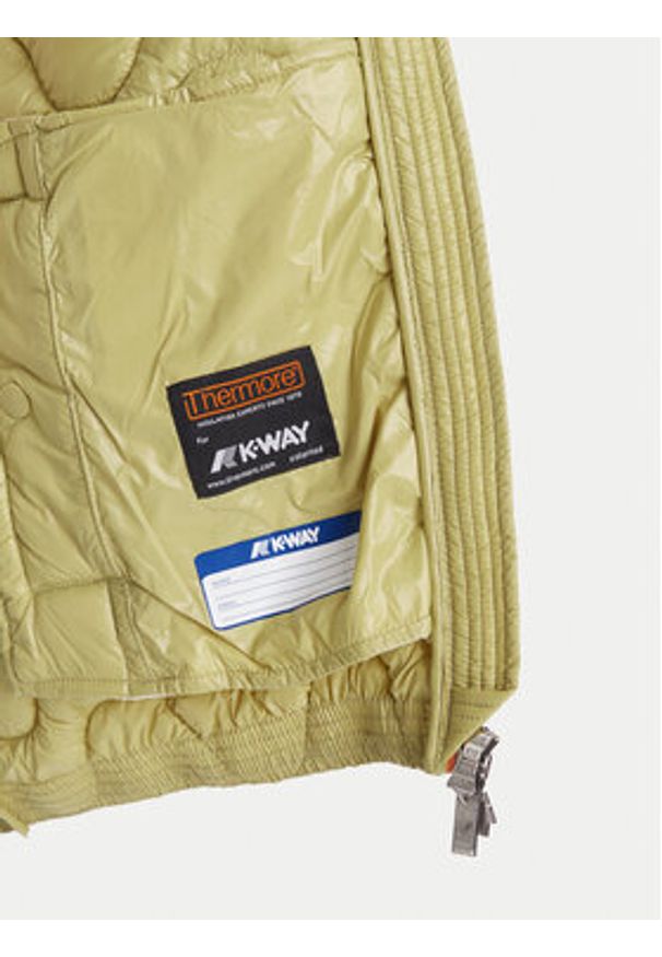 K-Way Kurtka przejściowa Soje K71421W Zielony Slim Fit. Kolor: zielony. Materiał: syntetyk