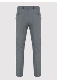 Pako Lorente - PAKO LORENTE – Szare gładkie spodnie garniturowe. Kolor: szary. Materiał: poliester, elastan, wiskoza. Wzór: gładki #8