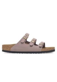 Sandały Birkenstock Florida Beżowe z regulowanymi paskami. Zapięcie: pasek. Kolor: beżowy. Materiał: syntetyk, materiał. Wzór: paski. Sezon: wiosna, lato #1