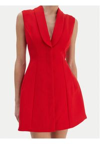 BARDOT - Bardot Sukienka koktajlowa Destene 59724DB Czerwony Slim Fit. Kolor: czerwony. Materiał: syntetyk. Styl: wizytowy #4