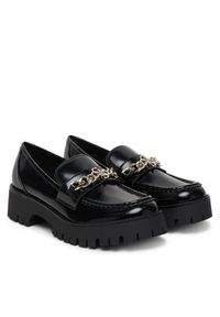 Guess Loafersy FLPALR ELE14 Czarny. Kolor: czarny. Materiał: skóra #5