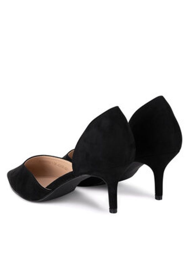 Jenny - JENNY Czółenka CD24052-1 Czarny. Kolor: czarny. Materiał: materiał