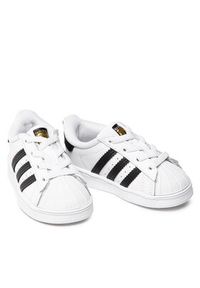 Adidas - adidas Buty Superstar El I FU7717 Biały. Kolor: biały. Materiał: skóra. Model: Adidas Superstar #12