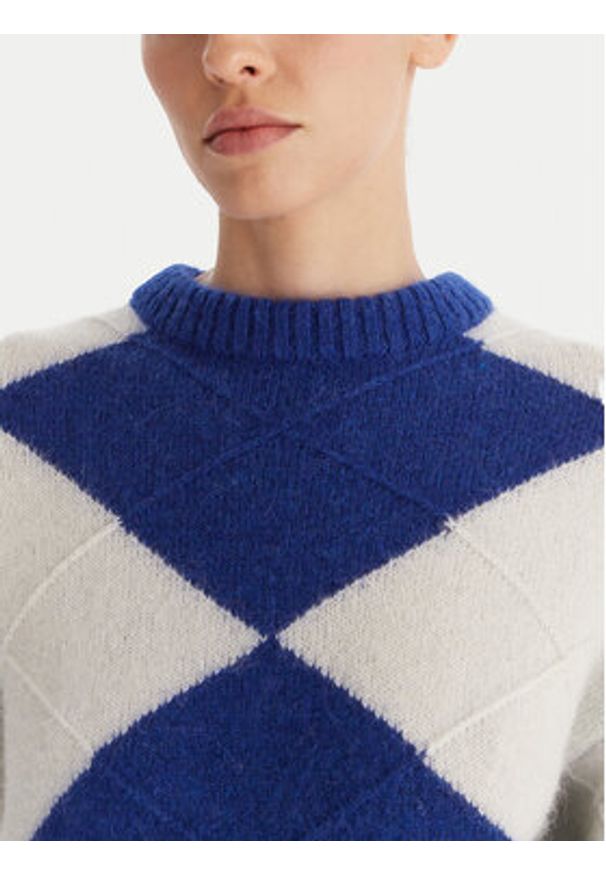 TOMMY HILFIGER - Tommy Hilfiger Sweter WW0WW47464 Kolorowy Relaxed Fit. Materiał: syntetyk. Wzór: kolorowy