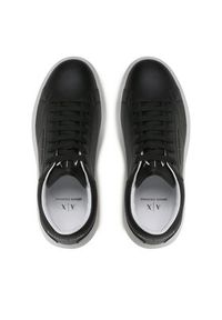 Armani Exchange Sneakersy XUX123 XV534 00002 Czarny. Kolor: czarny. Materiał: skóra #4