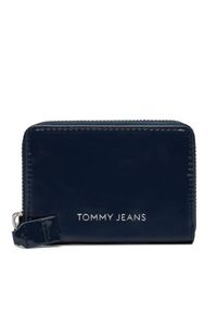 Tommy Jeans Mały Portfel Damski Tjw Ess Must Small Za Patent AW0AW16142 Granatowy. Kolor: niebieski
