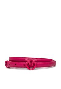 Pinko Pasek Damski Love Berry H1 Belt. PE 24 PLT01 102148 A1K2 Różowy. Kolor: różowy. Materiał: skóra #1
