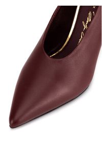 Gino Rossi Szpilki CLEO-1527-1-TB Bordowy. Kolor: czerwony. Materiał: skóra. Obcas: na szpilce #4