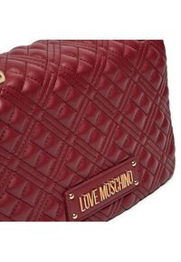 Love Moschino - LOVE MOSCHINO Torebka JC4014PP1LLA0552 Bordowy. Kolor: czerwony. Materiał: skórzane #6