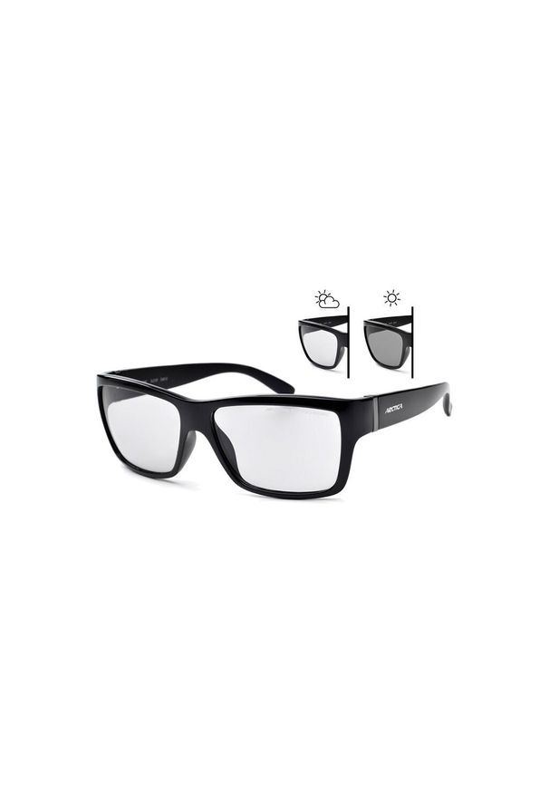 ARCTICA - Okulary turystyczne unisex Arctica S-210F. Kolor: czarny. Sport: turystyka piesza