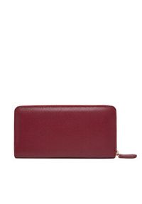 VALENTINO - Valentino Duży Portfel Damski Divina VPS1R4155G Bordowy. Kolor: czerwony. Materiał: skóra