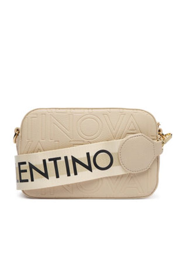 VALENTINO - Valentino Torebka Pansy VBS8PG15 Écru. Kolor: kremowy. Materiał: skórzane