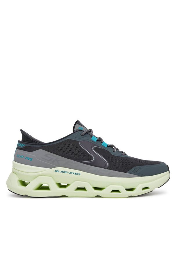 skechers - Skechers Sneakersy Glide-Step Altus- 232921/CCLM Szary. Kolor: szary. Materiał: materiał