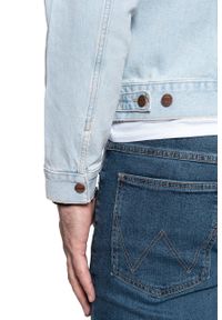 Wrangler - KURTKA JEANSOWA WRANGLER 124MJ BLUE RHAPSODY W4MJUG13I. Materiał: jeans #4