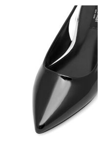 Nine West Baleriny WFA2609-1 Czarny. Kolor: czarny. Materiał: materiał #6