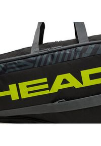 Head Torba Base Racquet Bag L 261403 Czarny. Kolor: czarny. Materiał: poliester, materiał