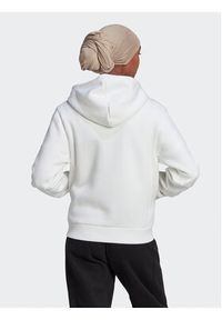 Adidas - adidas Bluza ALL SZN Fleece HJ8008 Biały Regular Fit. Kolor: biały. Materiał: bawełna