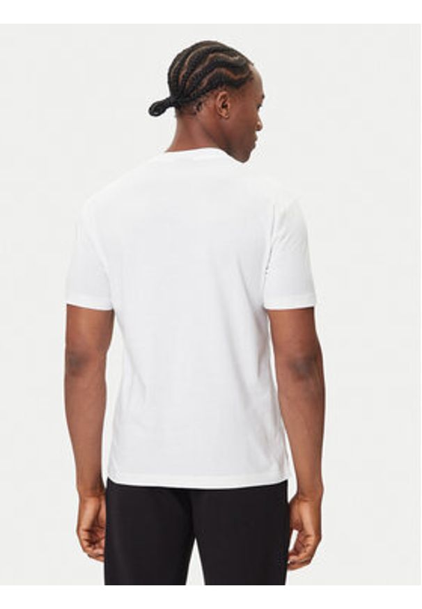 EA7 Emporio Armani T-Shirt 7M001189 AF17789 U0002 Biały Regular Fit. Kolor: biały. Materiał: bawełna