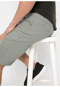 bonprix - Bermudy ze stretchem, regular fit (2-pak). Kolor: beżowy #3