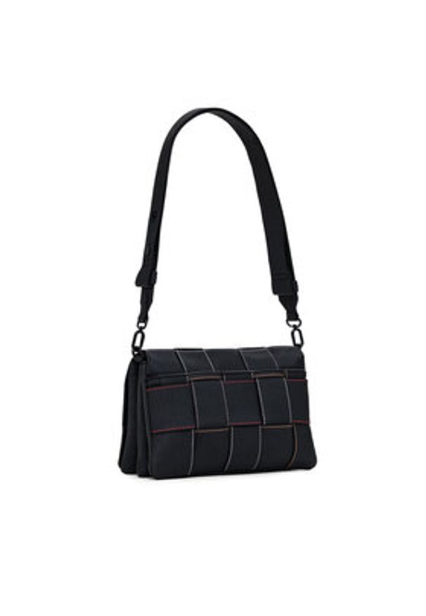 Desigual Torebka 25SAXPAR Czarny. Kolor: czarny