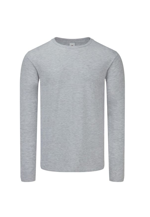 FRUIT OF THE LOOM - Koszulka Unisex Dla Dorosłych Iconic Heather. Kolor: szary
