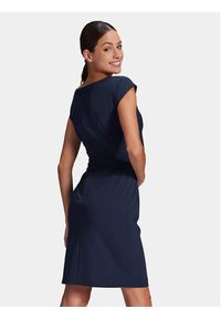 Swing Sukienka koktajlowa 5AG23100 Granatowy Slim Fit. Kolor: niebieski. Materiał: syntetyk. Styl: wizytowy #4