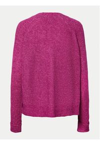 Pieces Kardigan Ellen 17150955 Różowy Regular Fit. Kolor: różowy. Materiał: syntetyk