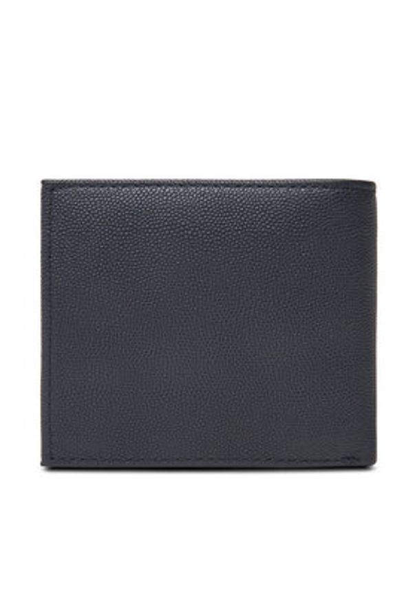 TOMMY HILFIGER - Tommy Hilfiger Duży Portfel Męski Th Flag Cc Flap And Coin AM0AM13520 Granatowy. Kolor: niebieski. Materiał: skóra