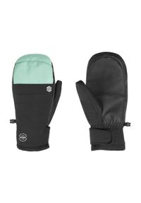 SIROKO - Zimowe rękawice snowboardowe i narciarskie unisex. Kolor: zielony. Technologia: Thinsulate. Sezon: zima. Sport: narciarstwo, snowboard