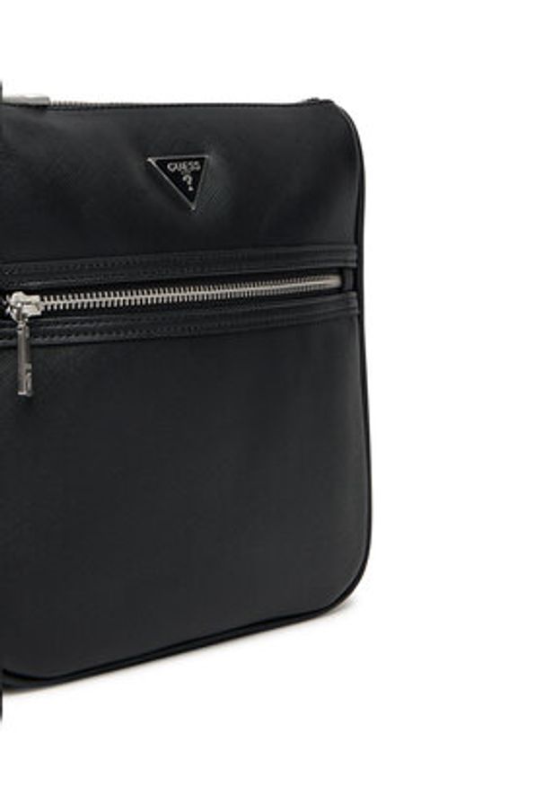 Guess Saszetka HMMISA P5417 Czarny. Kolor: czarny. Materiał: skóra