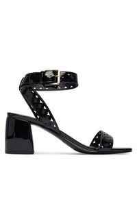 Guess Sandały FLJGST PAF03 Czarny. Kolor: czarny. Materiał: skóra #1