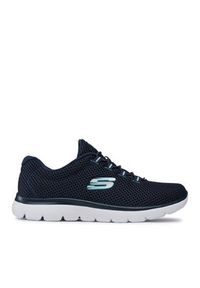 skechers - Skechers Sneakersy Quick Lapse 12985/NVLB Granatowy. Kolor: niebieski. Materiał: materiał #3